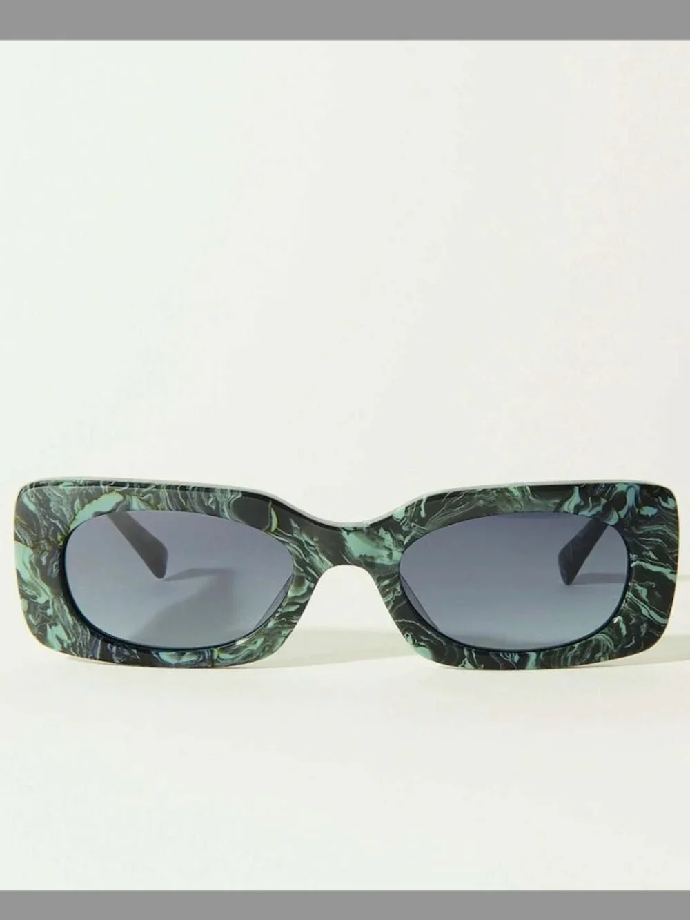 Furore Rectangular Frame Sunglasses - Unisex